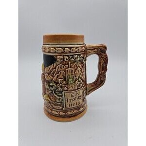 Vintage Artmark Ceramic German Style Beer Stein From Japan